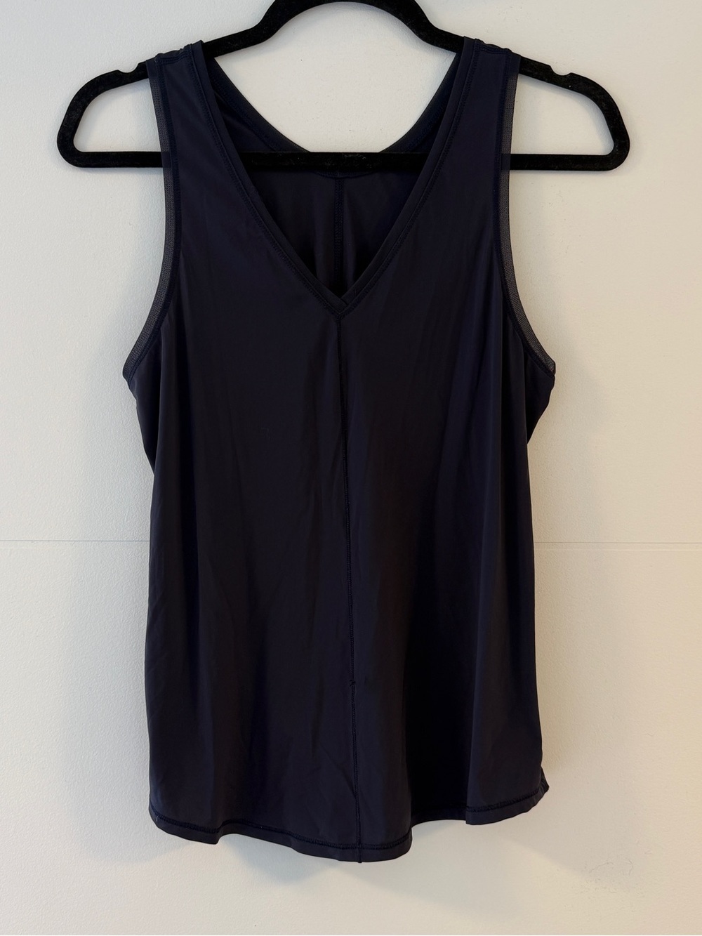Lululemon Turn About Tank Midnight Navy Two Ways to Wear Sz 6